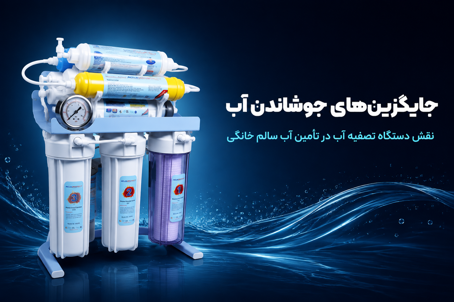جایگزین های جوشاندن آب، نقش دستگاه تصفیه آب در تأمین آب سالم خانگی