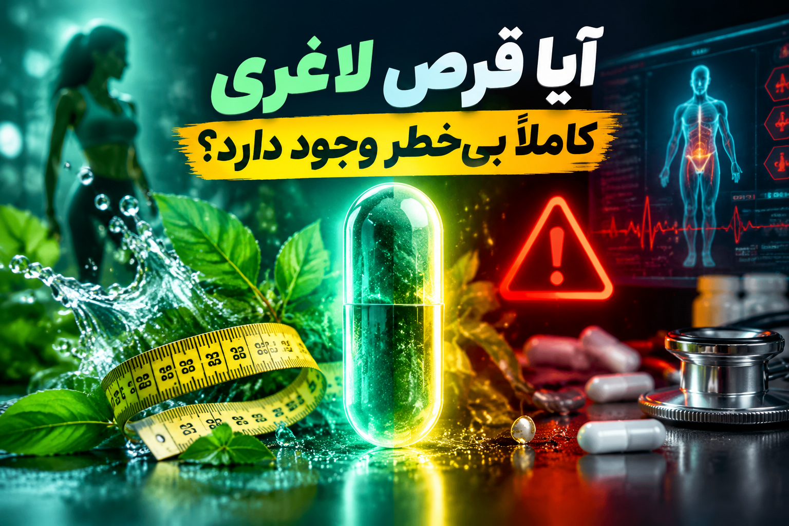 آیا قرص لاغری کاملاً بی‌خطر وجود دارد؟
