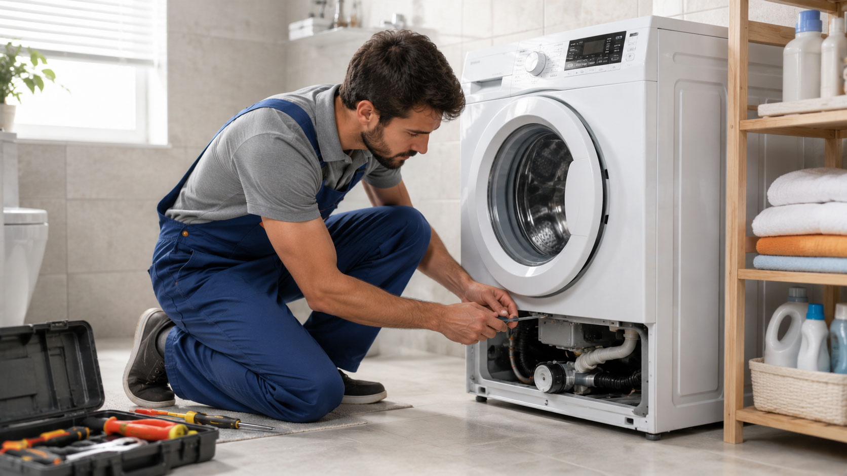 خطاهای رایج ماشین لباسشویی