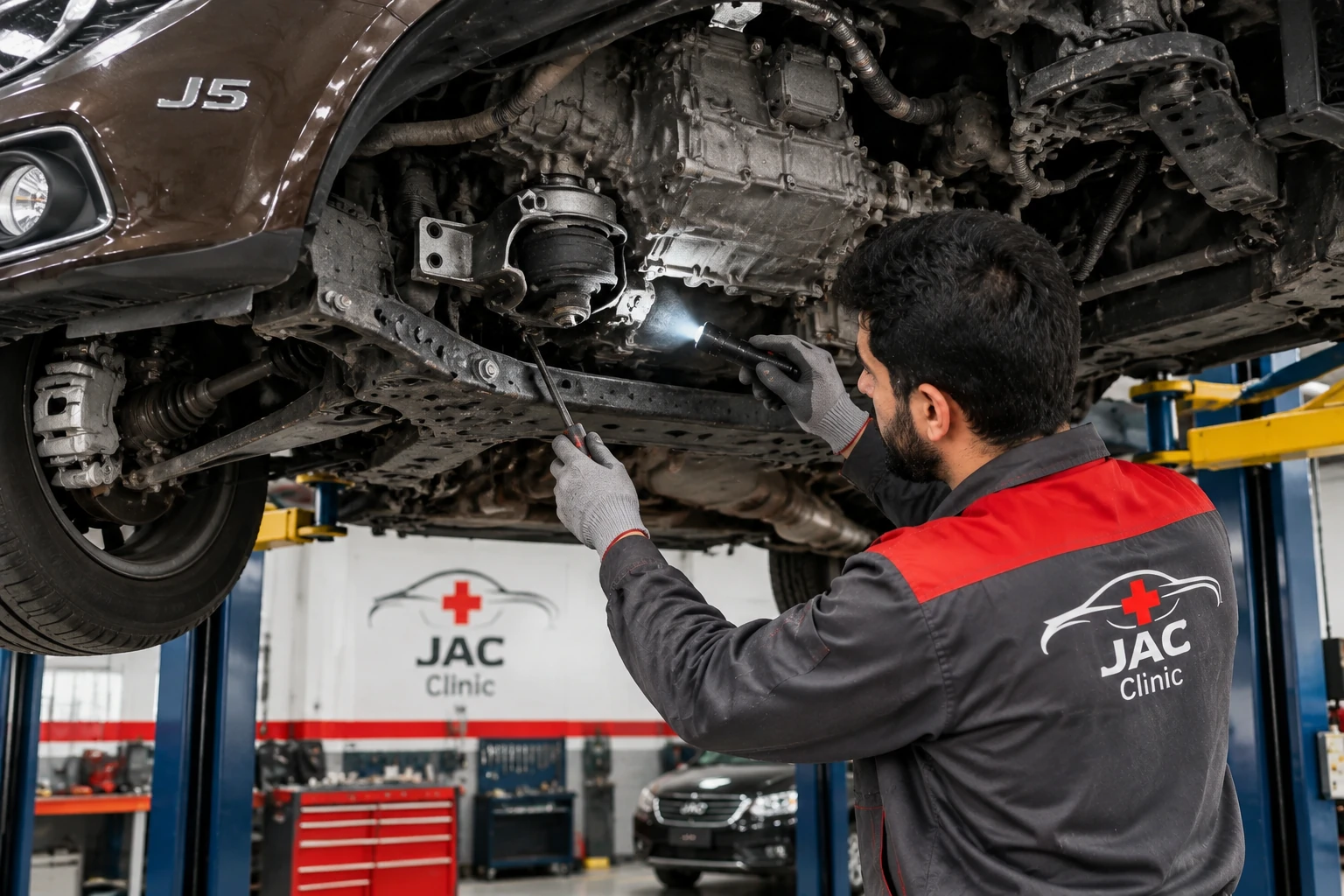 علت لرزش موتور جک j5 چیست