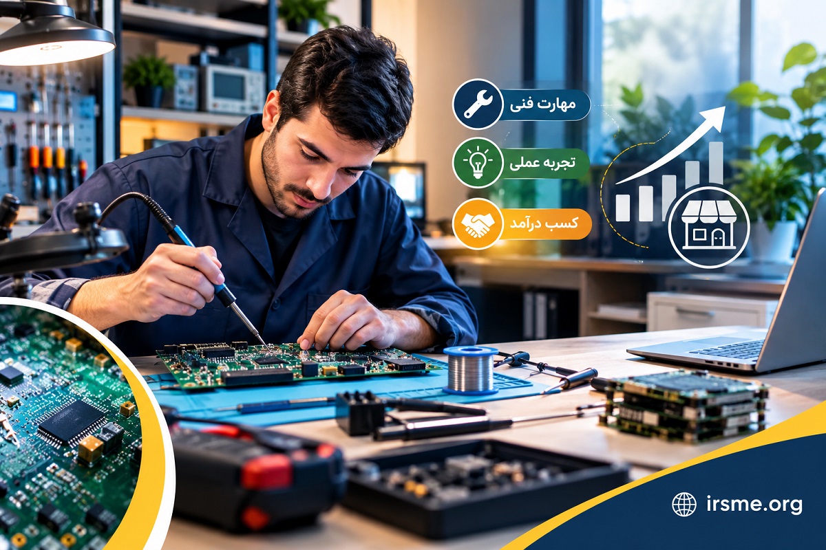 چگونه مهارت تعمیرات برد می‌تواند به یک کسب‌وکار مستقل تبدیل شود؟