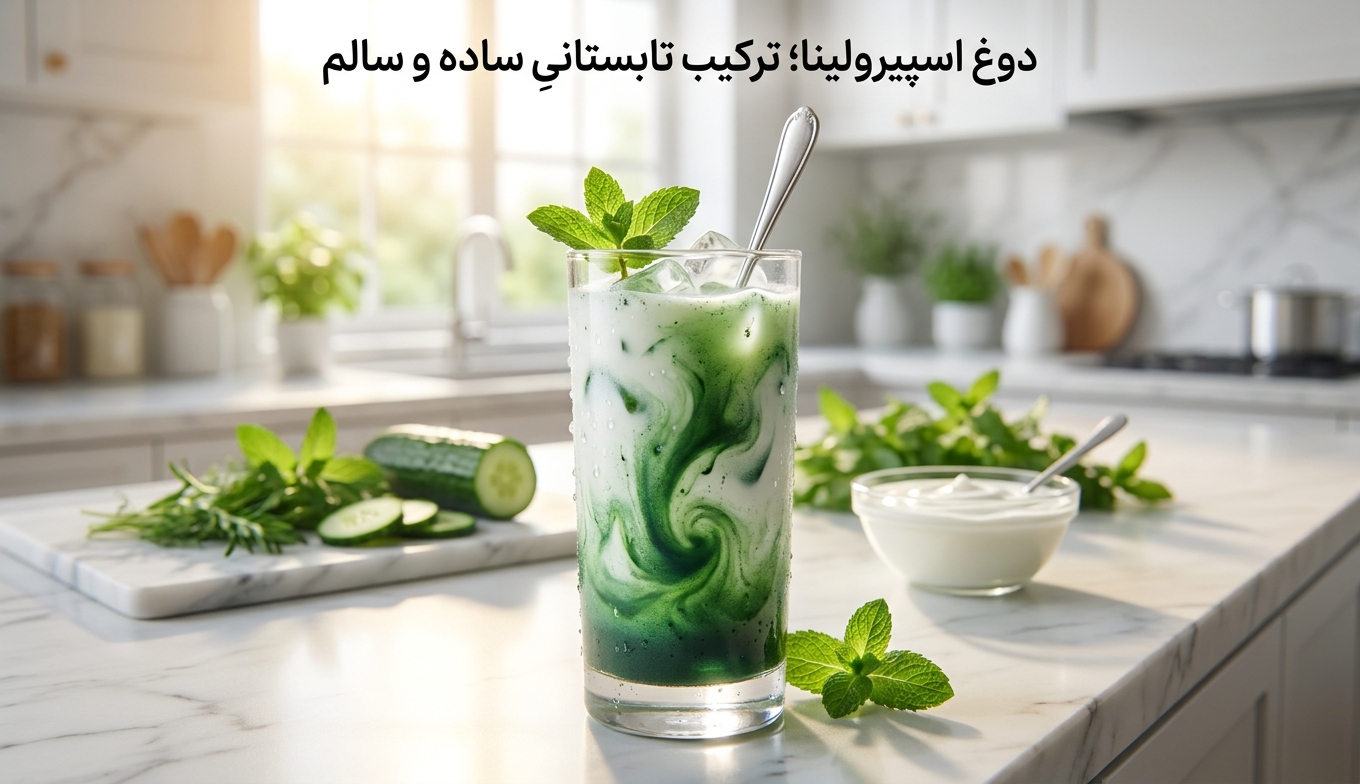 3 ترکیب محبوب یا 3 اشتباه رایج؟ آیا میشود اسپیرولینا را داخل سالاد، ماست یا دوغ ریخت؟