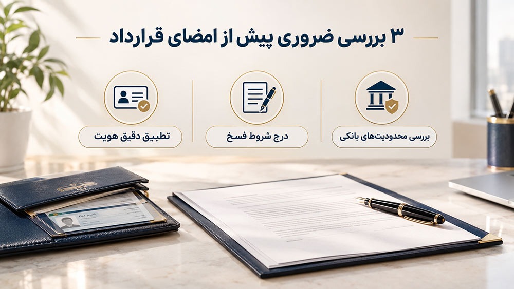 بررسی ضرورت امضای قرارداد در معامله