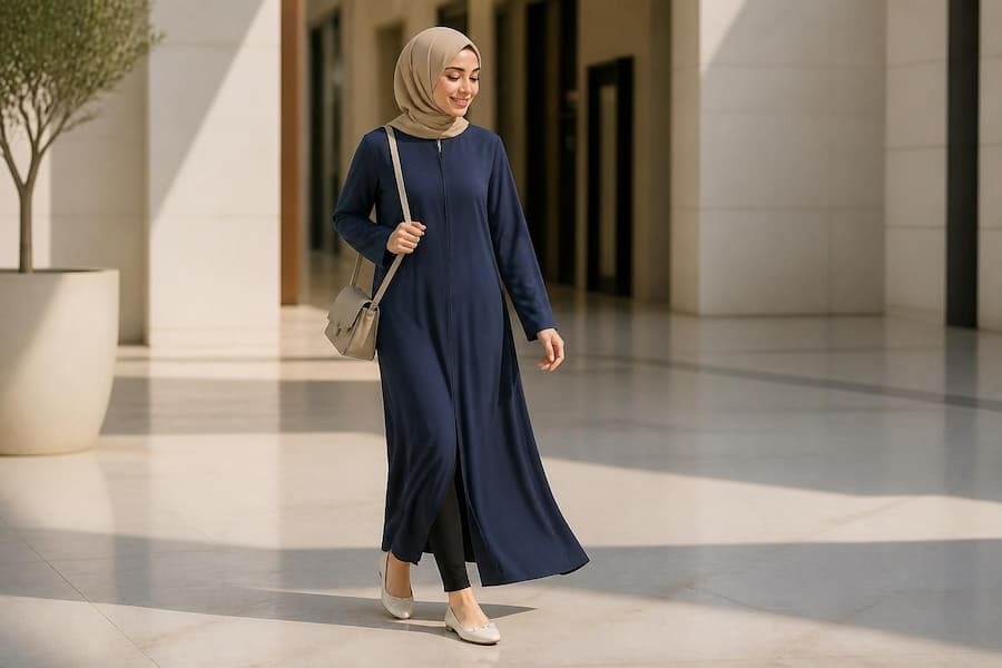 استایل عبا با شلوار لگ