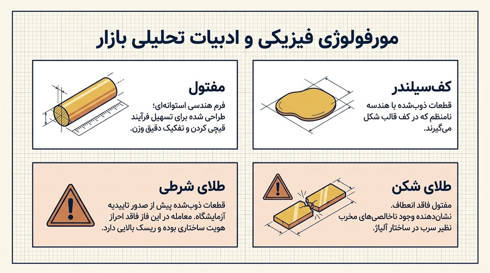 انواع طلا