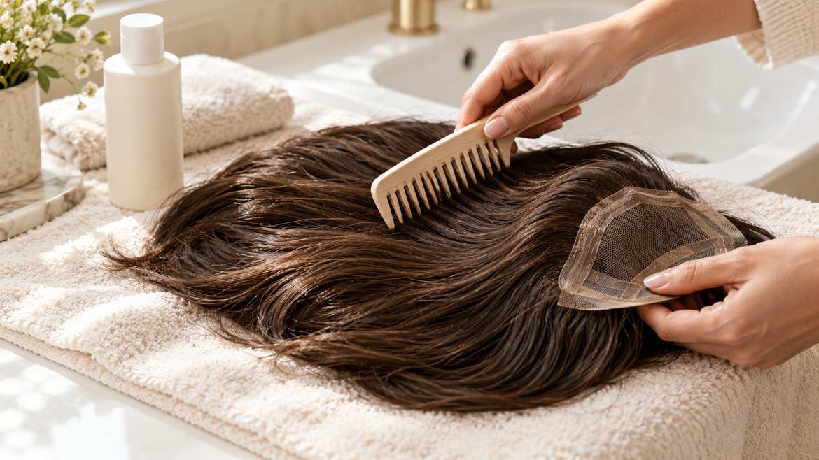 مراقبت، سرویس و تعویض پروتز مو